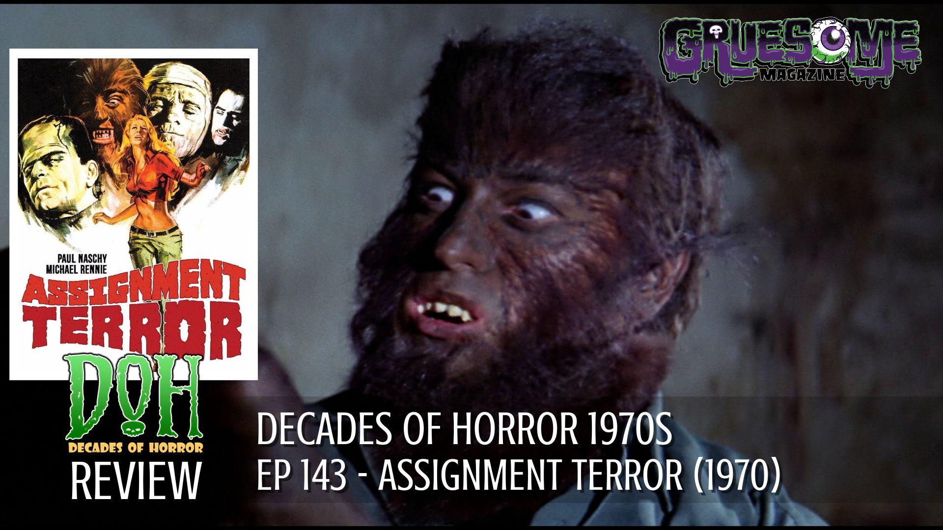 S01E143 Video Review - ASSIGNMENT TERROR